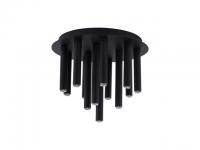 NOWODVORSKI - Ceiling luminaire 8355 STALACTITE BLACK XIII painted steel • G9  13x10W • IP20