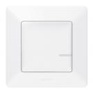 LEGRAND - Свързан ключ/димер 300W с компенсатор жичен Netatmo 752184 Valena Life бяло