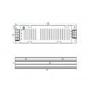 ADLER - ADLS-150-24 LED POWER SUPPLY FOR LED STRIPS 150W, 24V DC, NON-WATERPROOF (1)