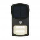 SEARCHLIGHT - Соларен LED Аплик   67420BK-PIR  Solar⚡LED 1.8W⚡On 12Lm / PIR 180Lm⚡3000K⚡IP44