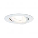 PAULMANN - 93430  LED recessed light Nova pivoting round 84mm 50°✴ GU10  6.5W ⚡460lm ⚡230V⚡2700K✴white matt