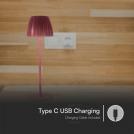 V-TAC - 2.7W LED Настолна Лампа 3in1 Кафявa SKU: 23354 (5)