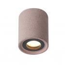 ACA LIGHTING - Луна за външен монтаж MK141S10R 1XGU10 RED CEMENT D8,5CM  H10CM