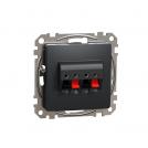 SCHNEIDER ELECTRIC - SDD114411 Sedna Design & Elements - dual spekaer oultet, antracite