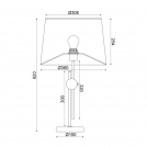 ACA LIGHTING - Настолна лампа  Textile  ML306421TS (1)