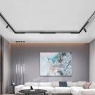 POLARIS LIGHTING - Г връзка за таван MAGNET LINE OM 23mm черна за открит монтаж 48V PL1010B (3)