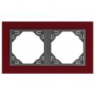 EFAPEL - DOUBLE FRAME BURGUNDY/GREY 90920 TBS LOGUS 90 Animato