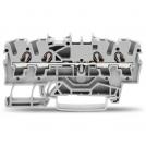 WAGO - Terminal GRAY 2.5mm2 4-wire SCREWLESS TOPJOB® S  2002-1401
