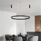 NOVA LUCE - Lamp with magnetic system 9010182  BREDA MAGNETIC LED Up Size 65W Down Size 50W Driver 100W AC 220-240V 4042Lm 3000K Ra >90 IP20