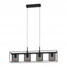 EGLO - pendant luminaire CATTERICK 43773 E27, 4x40W