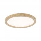 PAULMANN - LED Панел 71027 LED Panel Atria Shine Backlight IP44 rund 190mm ◾11,2W ◾850lm◾ 3000K✴Дърво