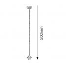 RABALUX - pendant luminaire   FIX 1338 chrome, Е27, 60W (1)
