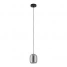 EGLO - Пендел CIAMPINO Ø:150mm E27 1X28W черно/сиво - 901722