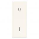 VIMAR - 2P 20AX Traditonal Two Pole switch in-line white, lightable - 30016.B