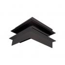 ACA LIGHTING - OUTER ANGLE FOR MAGNETIC TRACK LINE RECESSED MOUNTED MT90OUB MATTE BLACK