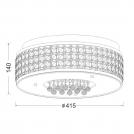 ACA LIGHTING - ceiling luminaire DLA6195G 5xG9 (1)