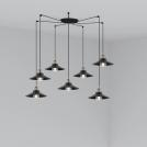 FARO -  pendant lamp MARLIN 64133-7L E27, 7X15W LED