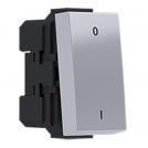 ACA LIGHTING - MODYS 2-POLE SWITCH (0-1) SILVER 1 M. 2P 10AX 250VAC IP20 10101312415