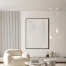 NOVA LUCE - Pendant lamp  Ø8, H:155 cm.   9577017  ZERO ⚡ G9 ⚡ 1x5W ⚡ 100-240V ⚡ IP20 ✴ Opal glass/White gypsum
