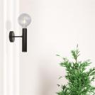 SEARCHLIGHT - Wall lamp 35720-1BK Dulwich⚡1 х 60W⚡E27 (3)