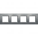 BTICINO - LNA4802M4NA Square cover plate 4х2modules - native 