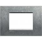 BTICINO - LNA4803NA Square cover plate 3 modules - native 