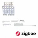 PAULMANN - 78871  MaxLED 500 LED Strip Smart Home Zigbee 3.0 Tunable White coated basic set 1.5m IP44⚡9W⚡510lm/m⚡60 LEDs/m 
