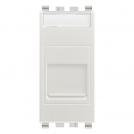VIMAR - 20322.N - RJ11 phone jack 6/4 +cover Next