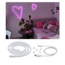PAULMANN - LED Neon Colorflex розово 1m 4.5W 10lm/m с USB 70561
