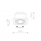 NOWODVORSKI - Луна за вграждане DOWNLIGHT BLACK I ES 111 9571 (2)