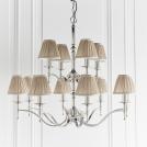 INTERIORS 1900 - Полилей   STANFORD 63632 nickel   E14, 12x40W (2)