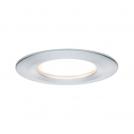 PAULMANN - Луна 93461 LED recessed light Nova Coin single light rigid IP44 round 78mm Coin✴6W⚡470lm⚡230V⚡2700K✴Полиран алуминий 