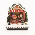 ACA LIGHTING - LED WW GIFT SHOP MUSIC ADAPT:4.5V (NOT INCL) BATT:3XAA (NOT INCL) 16*10,5*17,5cm X0361