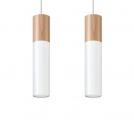 SOLLUX - pendant  lamp PABLO 2 white  SL.0629