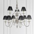 INTERIORS 1900 - Полилей TILBURG nickel 63719 E14, 9x40W (3)