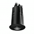 STEINEL - PIR presence detector, for ceiling mounting, 360°, range 4 x 4 m @ h=2.8 m, IP65, IR Quattro MICRO, black SL068639 (1)