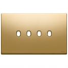 VIMAR - Plate 4Mx4 Vintage gold - 22674.4.82