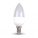 V-TAC - LED Крушка 3.7W E14 Кендъл 3000K SKU: 214216