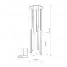 NOWODVORSKI - ceiling luminaire  LASER Black 8920 (1)