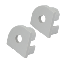ULTRALUX - APK204KT Set of end caps for aluminium profile APK204 - 2 pcs.