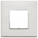 VIMAR - 21642.07.01 - Plate 2M aluminium silver