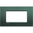 BTICINO - LNA4804PK Square cover plate 4 modules - park 