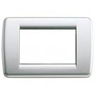 VIMAR - 16753.21 - Rondò plate 3M metal metall. silver