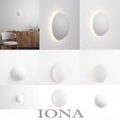 NOVA LUCE - Аплик Д:12.5, В:5 см. 9030740 IONA ⚡ LED 3W ⚡ 184Lm ⚡ 3000K ⚡ 230V ⚡ IP20 ✴ Пясъчно бял