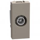 BTICINO - Socket TV type coaxial 1M color Stone Light Now YG4202D