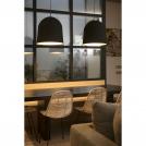 FARO - CRATER Black pendant lamp Ref.68461 (2)