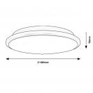 RABALUX - CEILING LIGHTSENGON 71130 LED 45W 2940lm 3000K (3)
