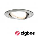 PAULMANN - Луна 929580  Smart Home Zigbee 3.0✴Полирано желязо 
