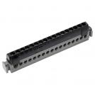 LEGRAND - Terminal isolated 1x25mm2+16x16mm2 + DIN mounting black SKU 4855