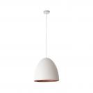 NOWODVORSKI - Hanging lamp 10323  Egg White/Copper M,1 х 40 W,E27,Ф39,IP20